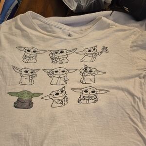 Disney White and Green Graphic Tee